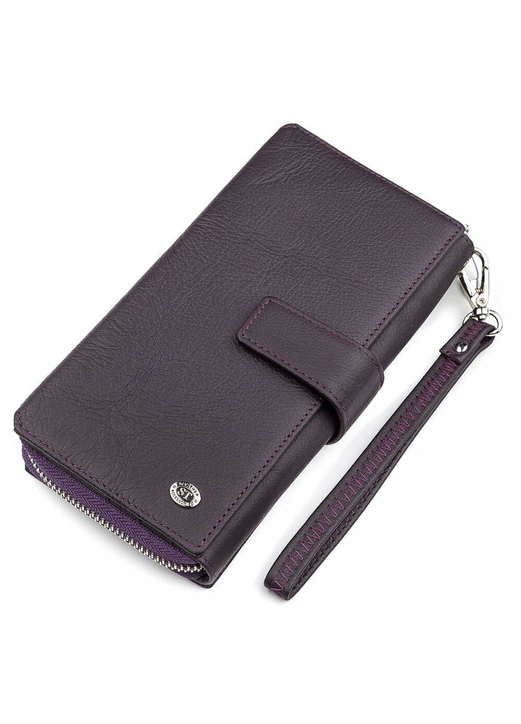 Жіночий шкіряний гаманець ST Leather 18455 (ST228) Фіолетовий ST Leather Accessories (262453804)
