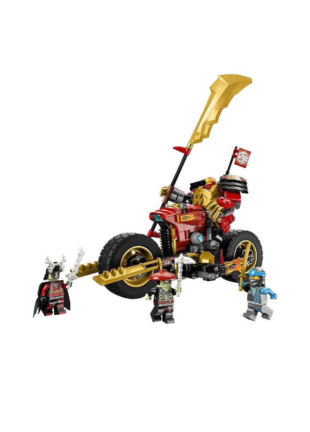 Конструктор "Робот-вершник Кая EVO" колір різнокольоровий ЦБ-00210598 Lego (259464525)
