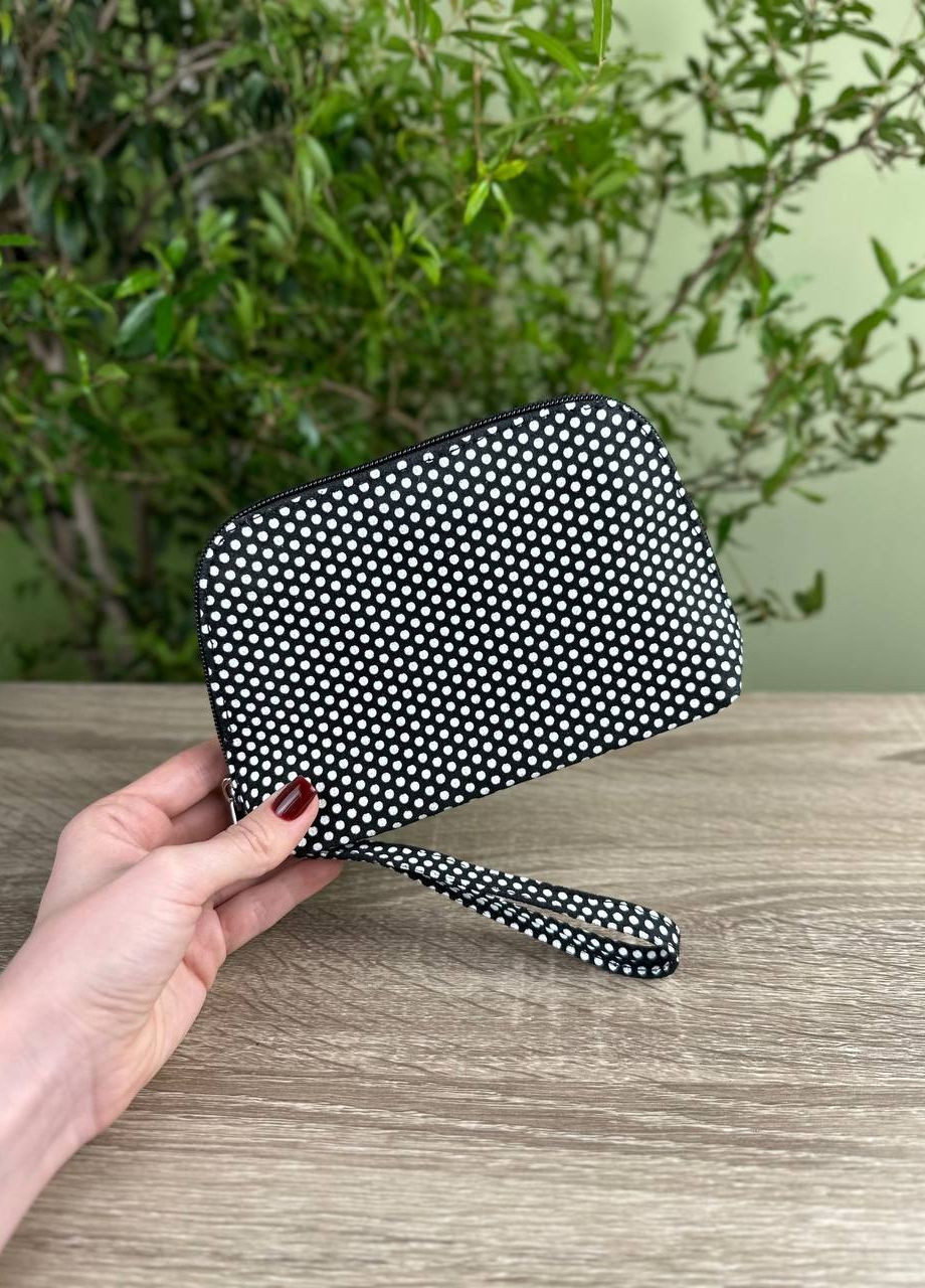 Косметичка з натуральної шкіри на два відділи з ручкою VI&VA (264653312)