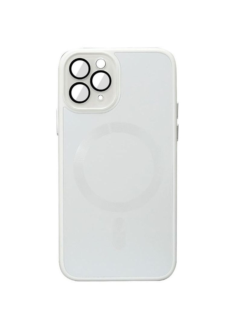 Силиконовый сапфировый чехол с защитой камеры на с MagSafe на Apple iPhone 13 Pro Max (6.7") Epik (270857444)