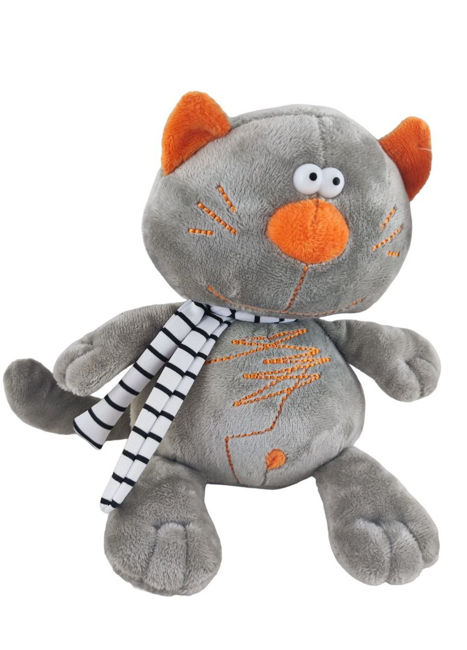 М'яка іграшка Кіт Батон Сірий, 25 см (111858) A-Toys (260062495)
