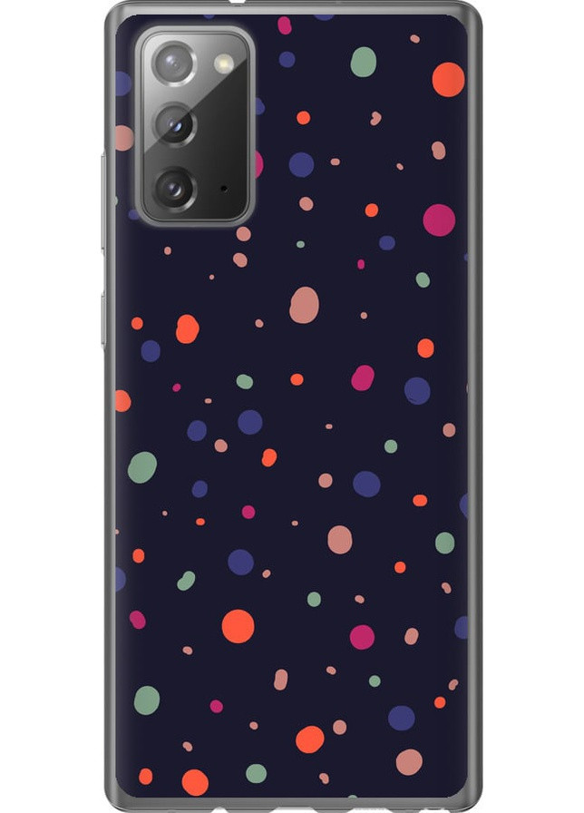 2D пластиковый чехол 'Горошек v2' для Endorphone Samsung Galaxy Note 20 (258090278)