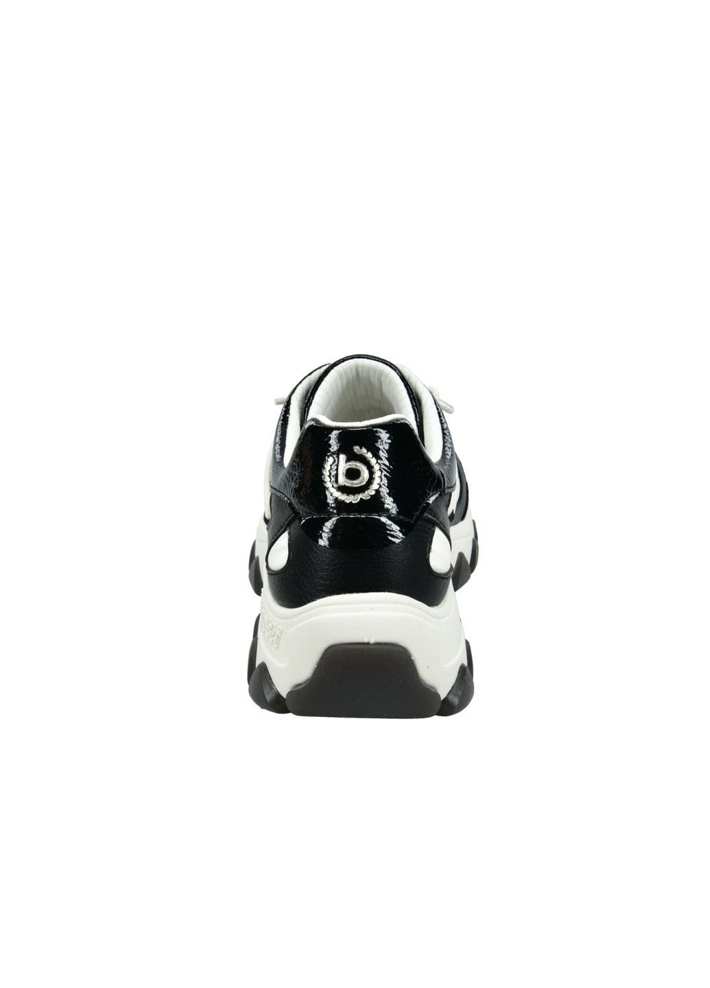 Черно-белые демисезонные женские кроссовки yuki черно-белый Bugatti