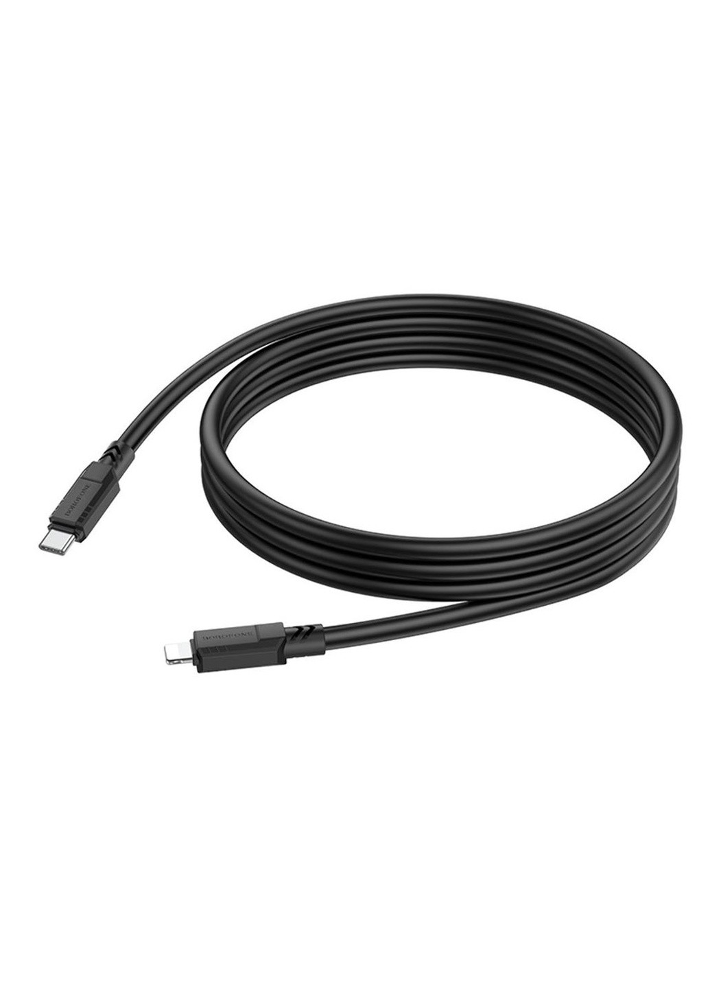 USB кабель BX81 Type-C - Lightning 24A 20W PD 1 м цвет черный ЦБ-00204668 Borofone (259466647)