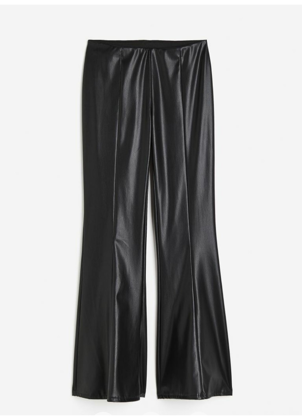 Жіночі штани-кльош Н&М (56137) 34 Чорні H&M (262086336)