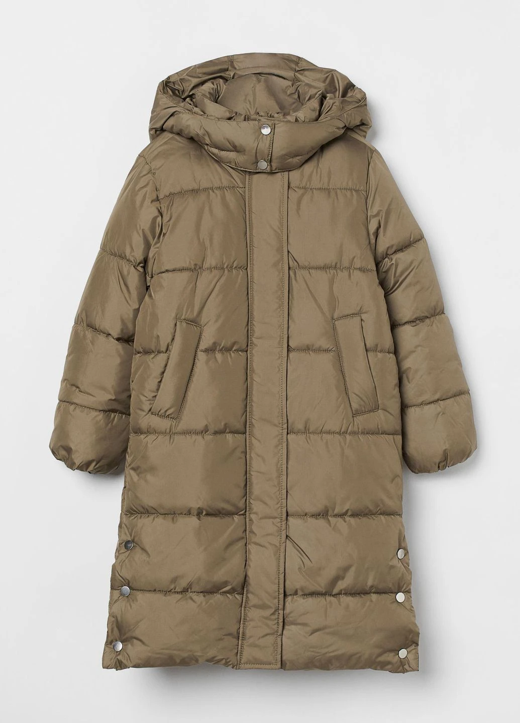 Оливкова куртка зима,оливковий, H&M
