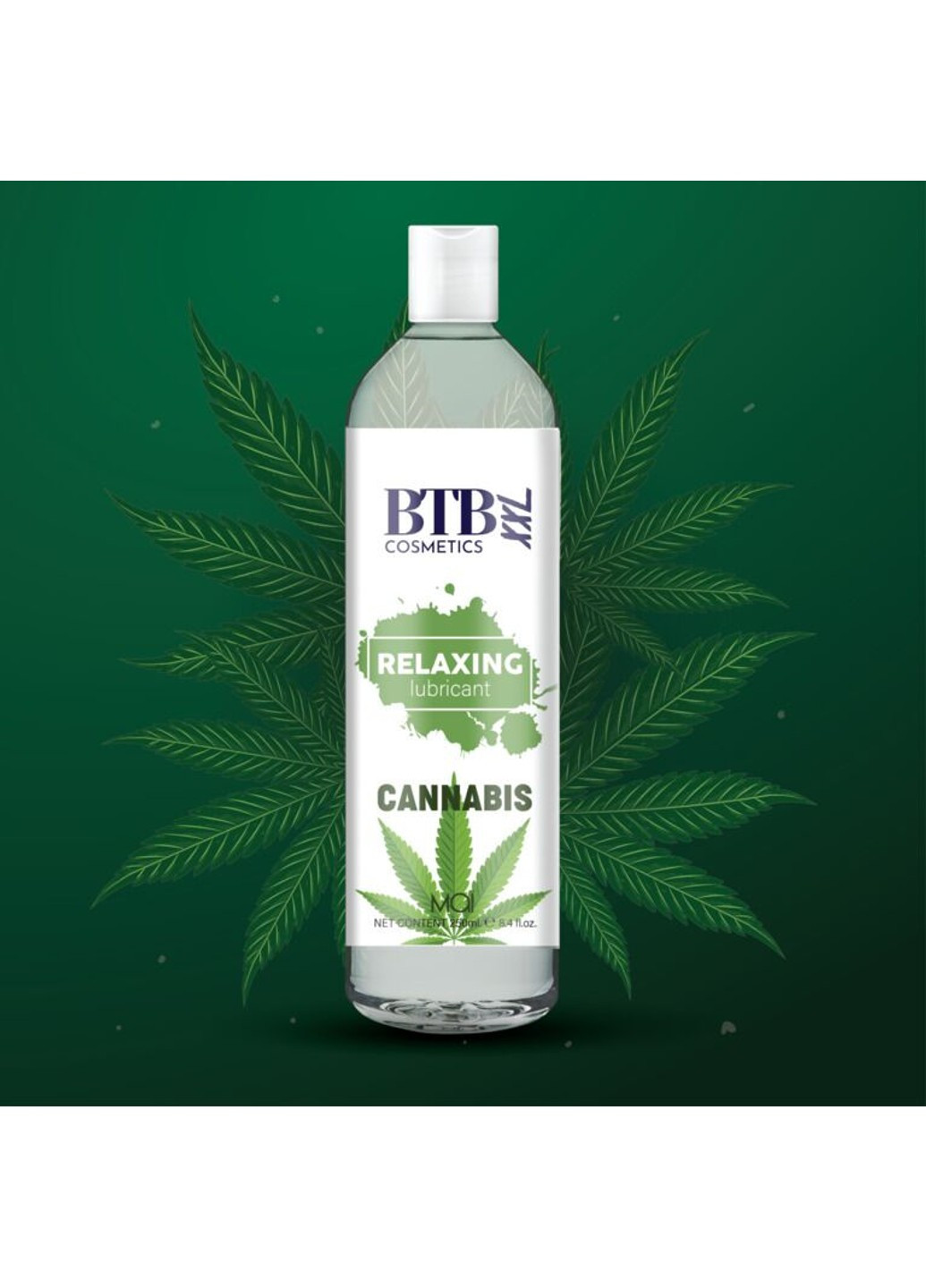 Смазка на гибридной основе BTB Relaxing Lubricant Cannabis (250 мл) MAI (277237132)