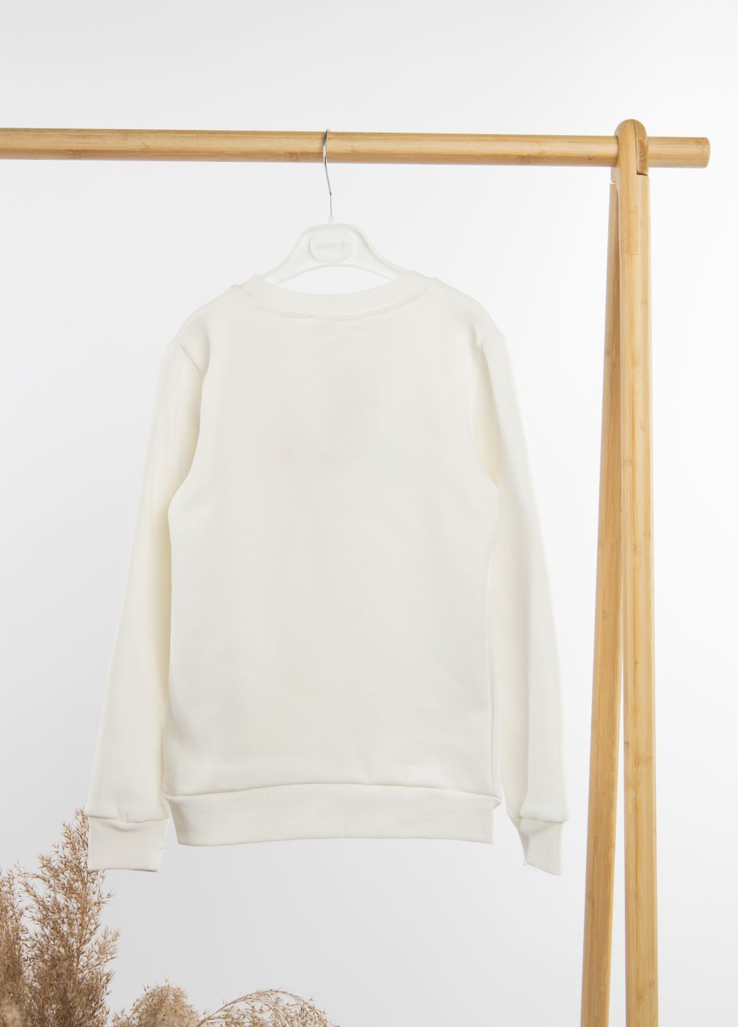 First Kids свитшот для девочки цвет молочный цб-00236026 молочный футер