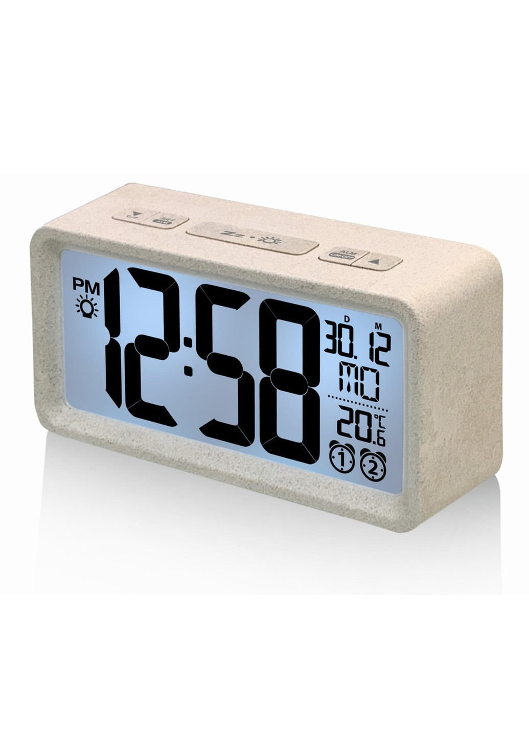 Годинник настільний WQ296 White (WQ296) Technoline (258661710)