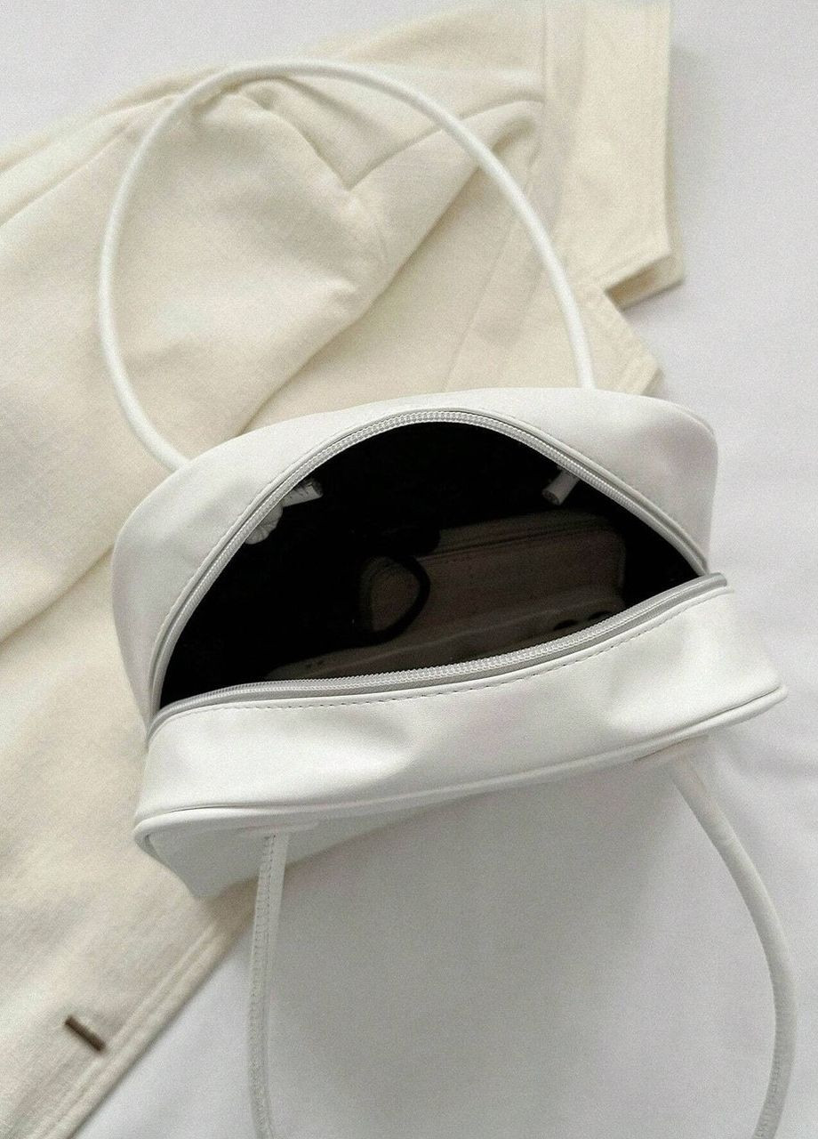 Женская сумка через плечо 1673 белая No Brand (276470433)