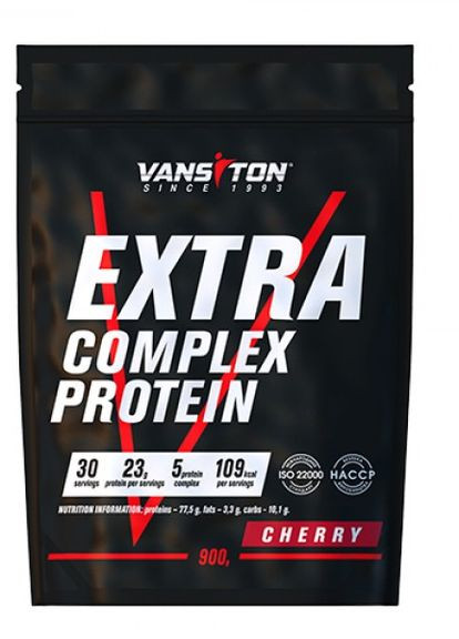Протеїн Екстра 900г (Вишня) Vansiton (275533854)