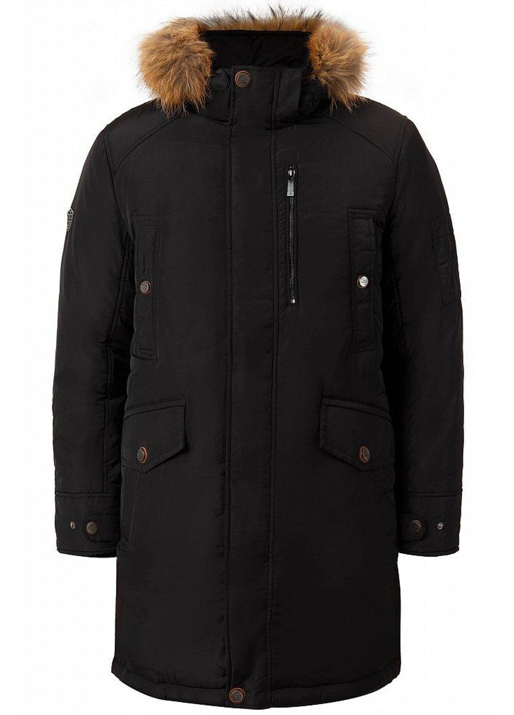 Черная зимняя зимняя куртка a18-22022-200 Finn Flare
