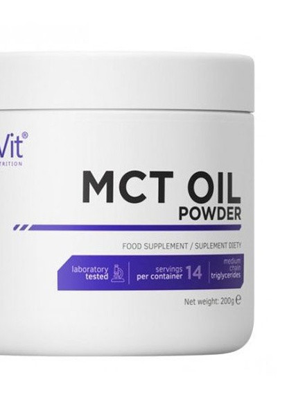 MCT Oil Powder 200 g /14 servings/ Ostrovit (256725301)