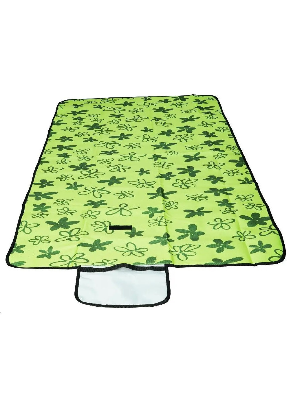 Раскладной коврик покрывало подстилка водоотталкивающий для пикника отдыха с ручкой 145Х80 см (474441-Prob) Зеленый Unbranded (258461334)
