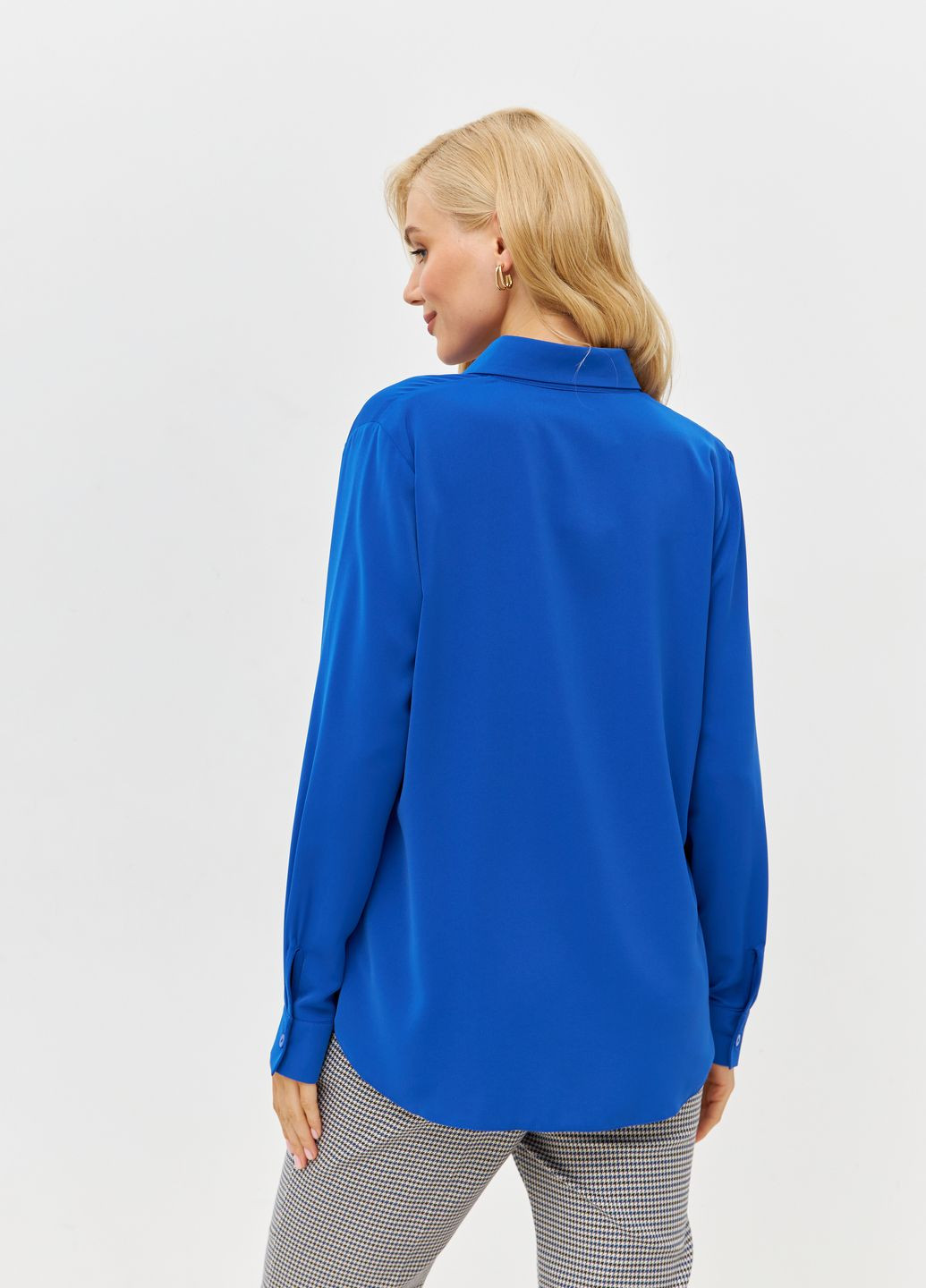 Синя демісезонна блуза ZUBRYTSKAYA