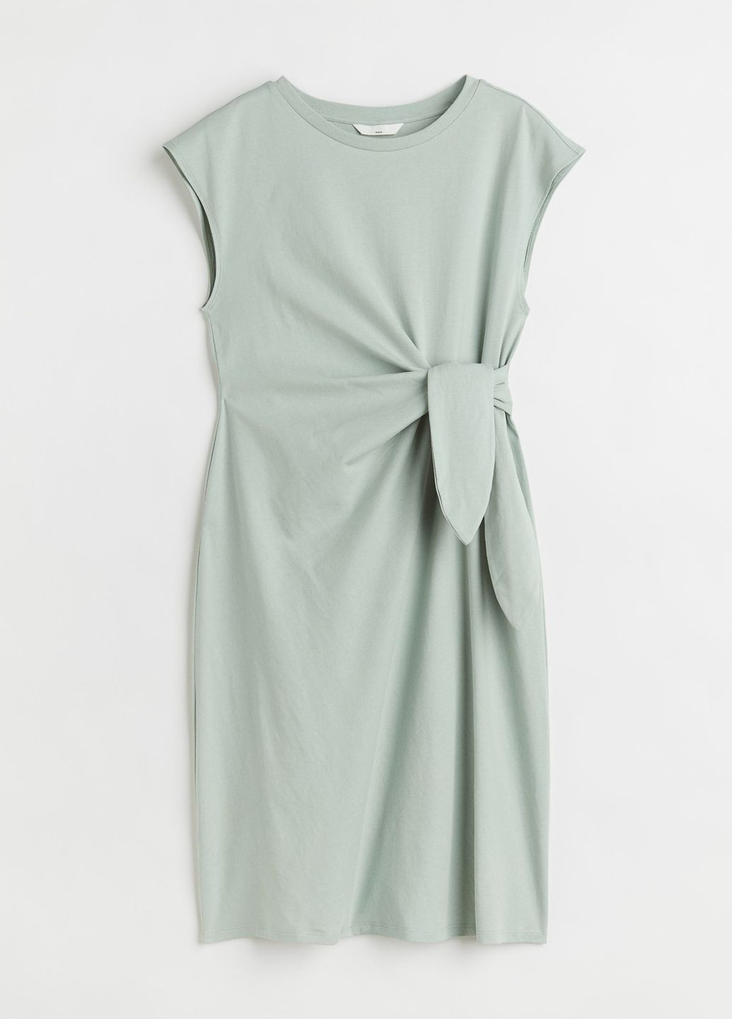 Світло-зелена повсякденний плаття для вагітних H&M однотонна