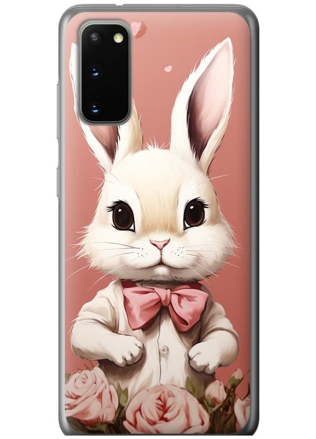 Силиконовый чехол 'Зайчик' для Endorphone Samsung Galaxy S20 (267319271)
