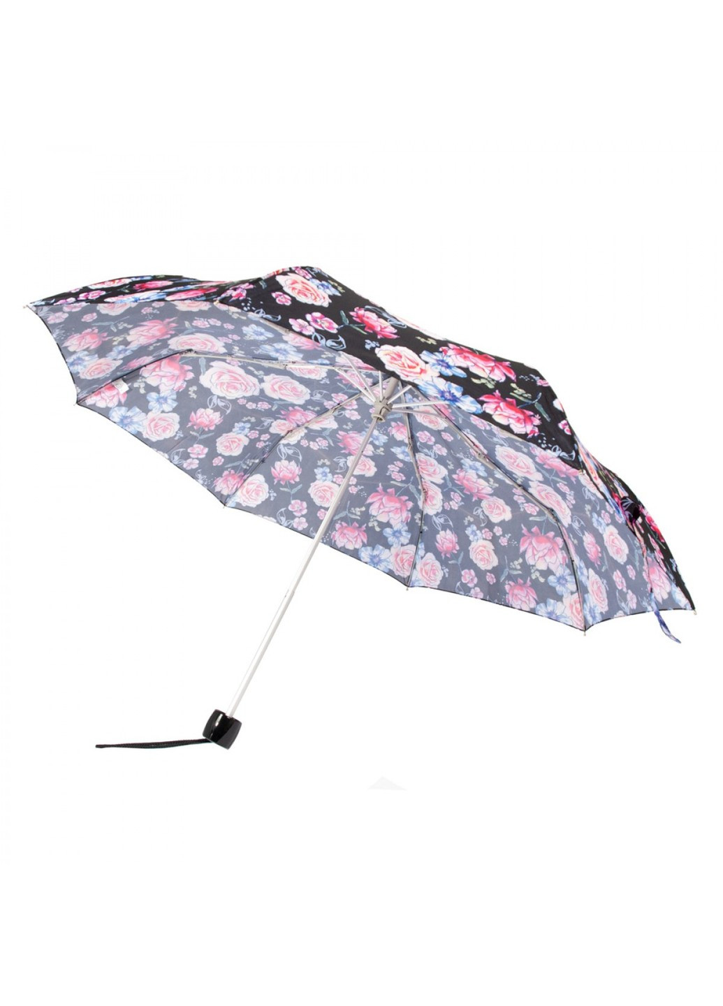 Механический женский зонт Minilite-2 L354 Sketched Bouquet (Цветочный эскиз) Fulton (262449503)