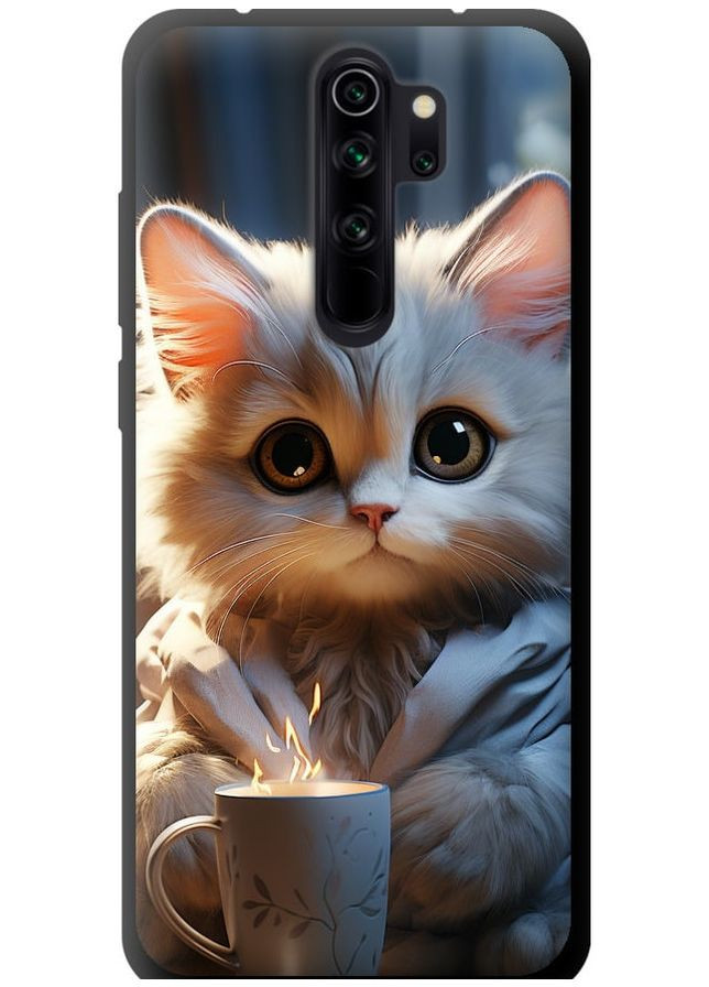 TPU чохол 'Білий кіт' для Endorphone xiaomi redmi note 8 pro (265398204)