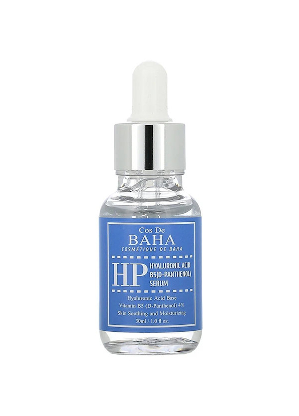 Сироватка HYALURONIC+B5 SERUM (HP) зволожуюча з гіалуроновою кислотою та пантенолом, 30 мл Cos De Baha (269905667)
