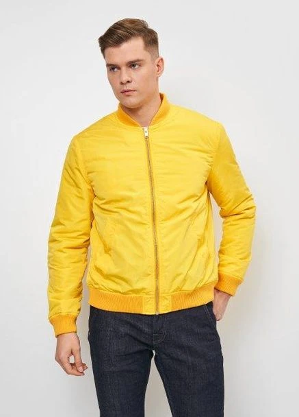 Бомбер,жовтий, Selected Homme (263693671)