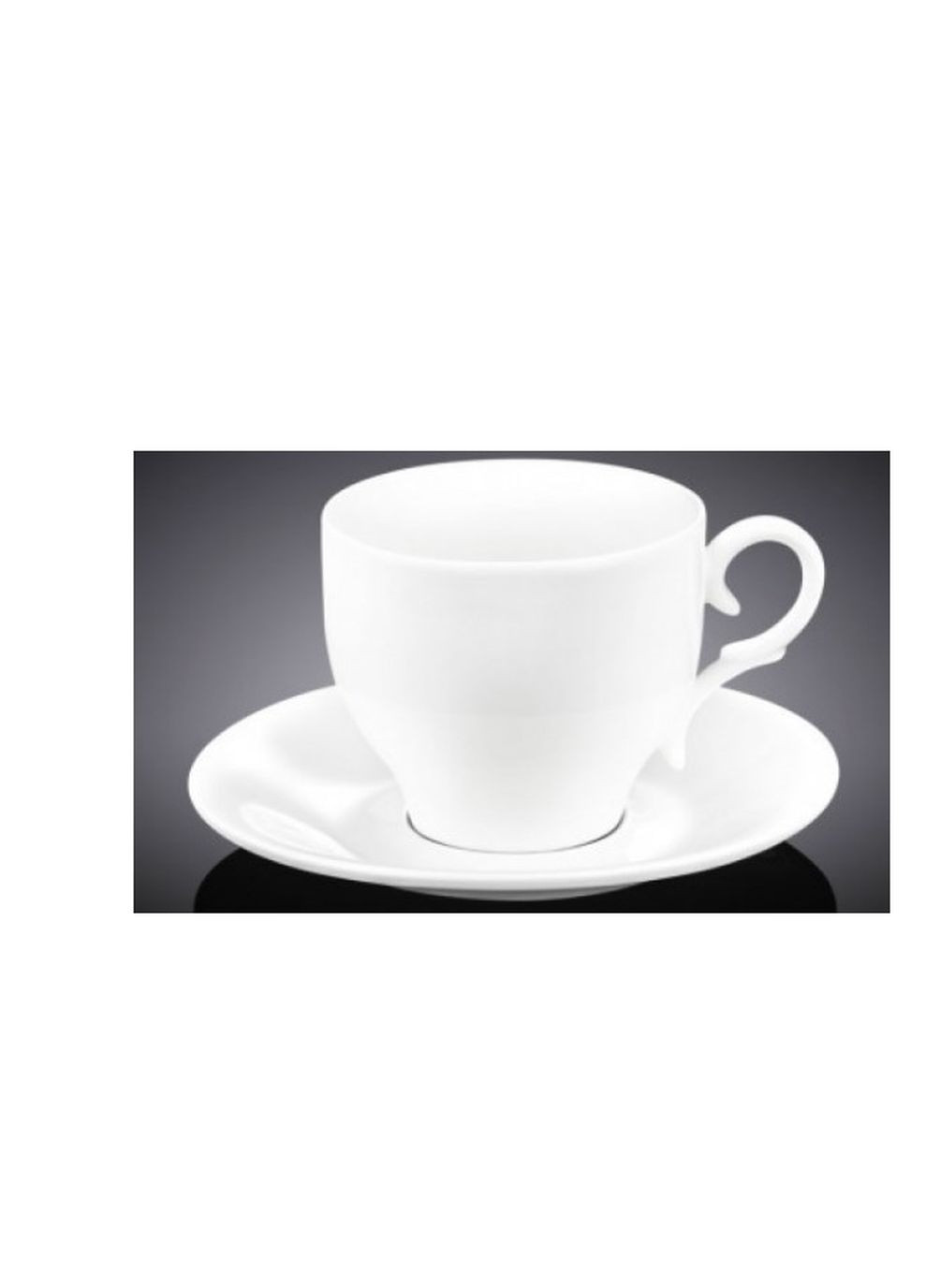 Чашка чайная 220 мл с блюдцем Wilmax (262005941)