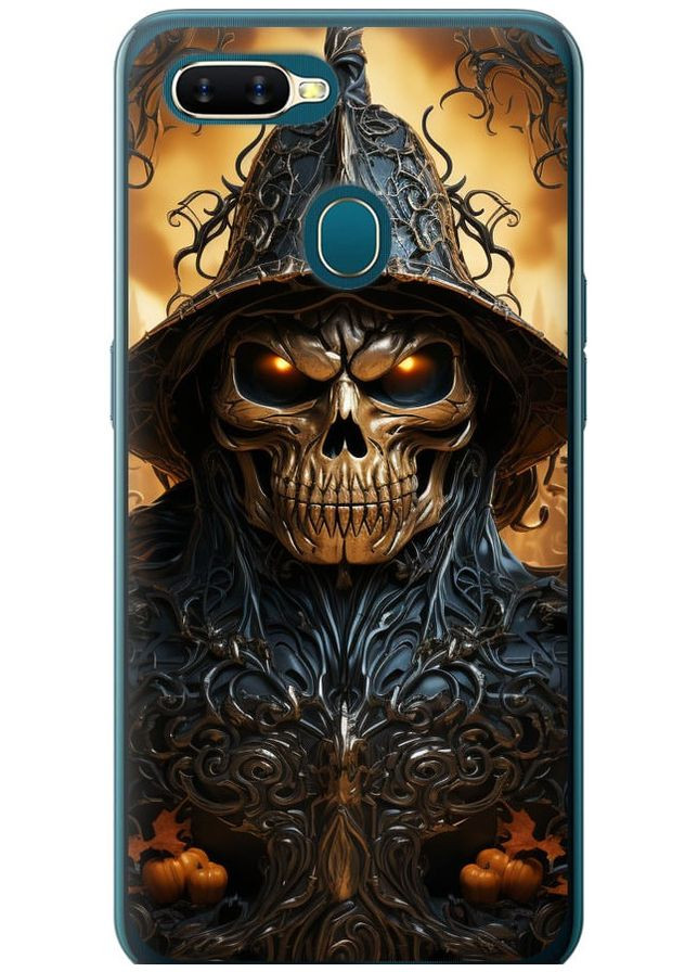 Силіконовий чохол 'Череп 2' для Endorphone Oppo A5S (266809858)