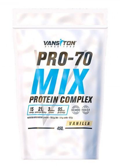 Протеин Про 70 450г (Ваниль) Vansiton (275533861)