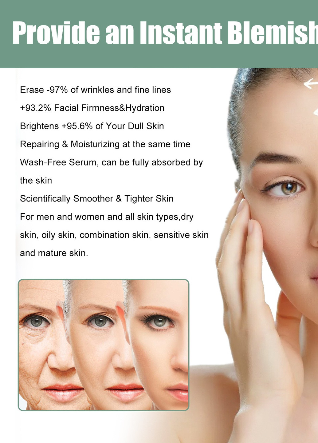 Сыворотка EELHOE Collagen Anti-Aging Serum против старения осветляет тонкие линии морщин, увлажняет, восстанавливает No Brand (259776669)