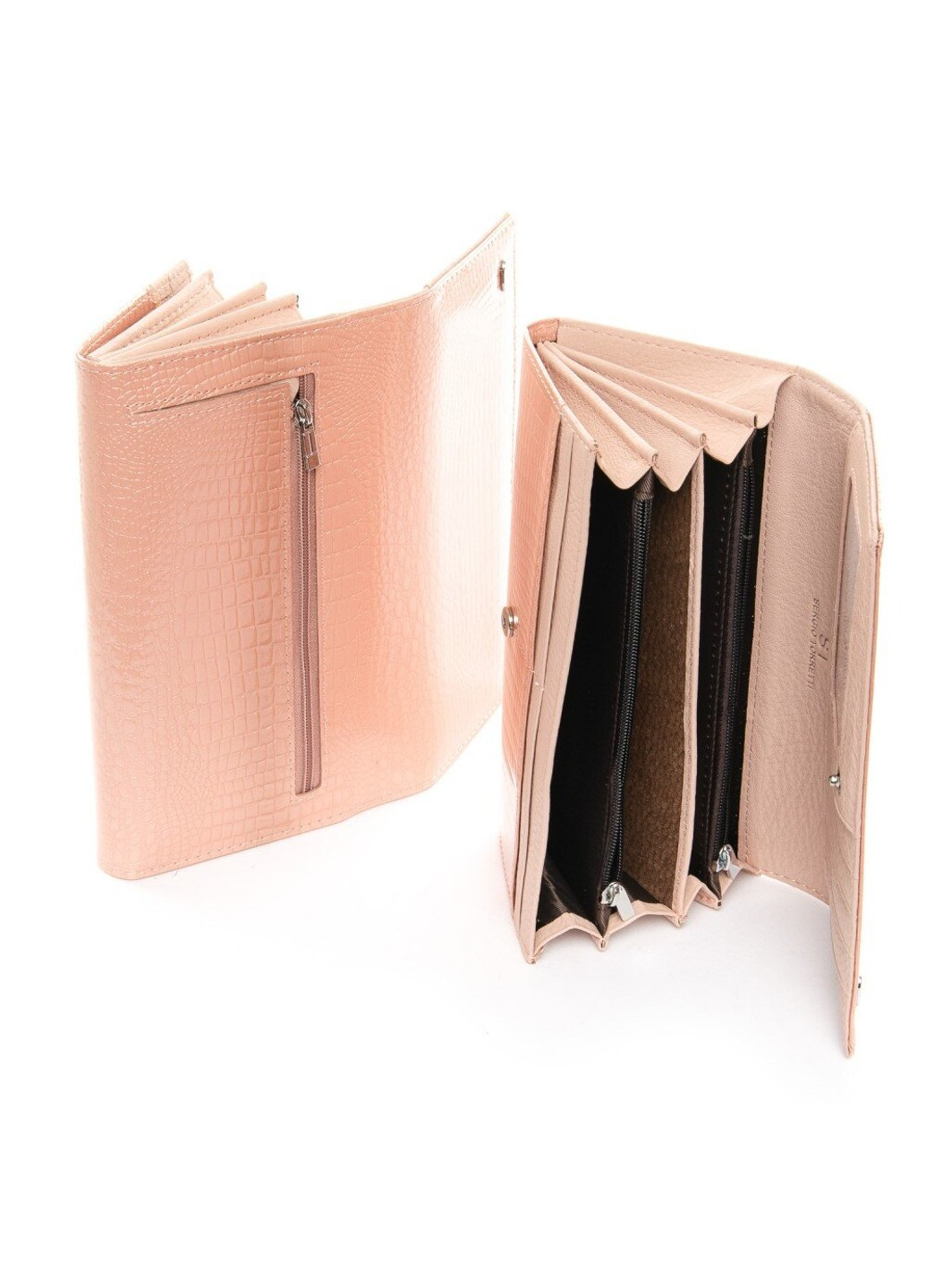 Жіночий гаманець зі шкіри LR W501 black Sergio Torretti (272949973)