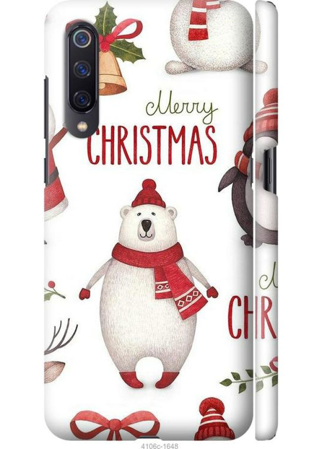 Чехол на Xiaomi Mi9 Merry Christmas MMC (271696876)