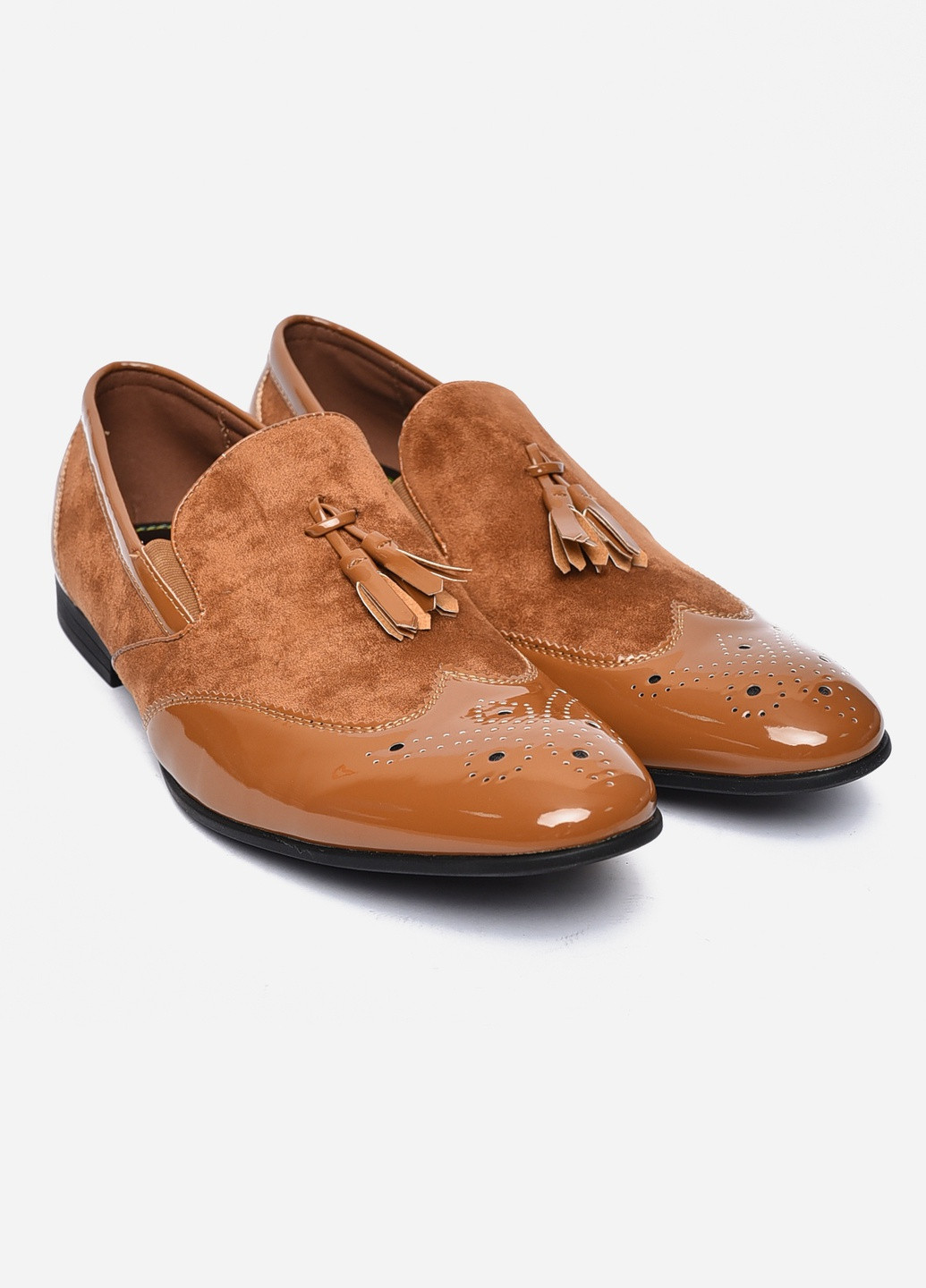 Туфлі чоловічі світло-коричневого кольору Let's Shop (258140040)