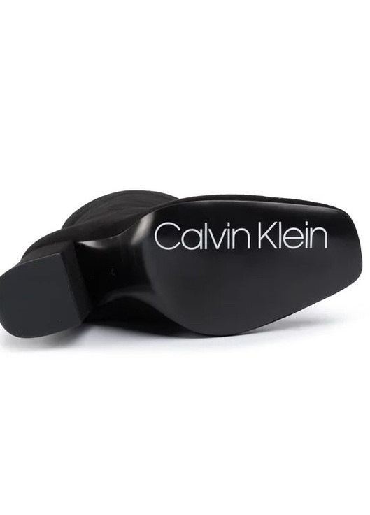 Черные ботильоны Calvin Klein