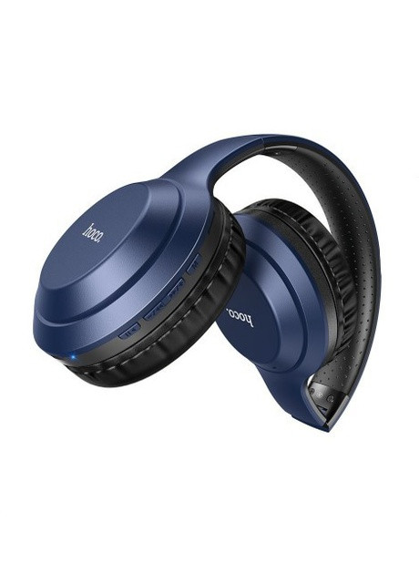 Беспроводные наушники - Fun Move (Bluetooth, AUX, BT V5.0, 8 часов прослушивания, 300mAh) - Синий Hoco w30 (258996208)