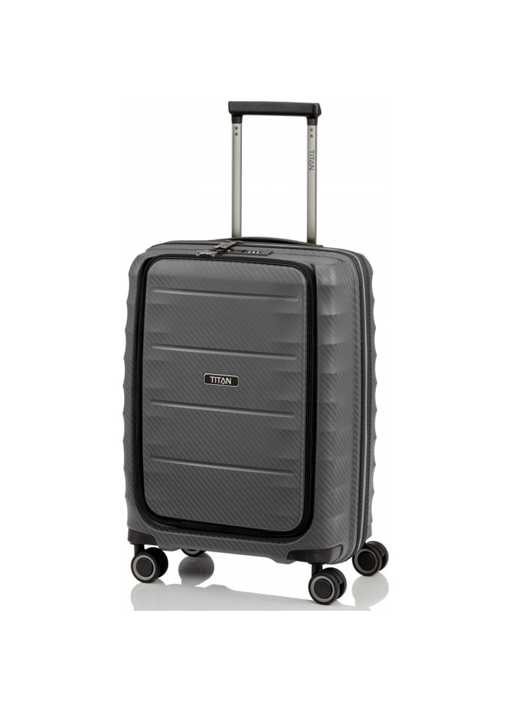 Чемодан c відділом для ноутбука 40x55x23 см HIGHLIGHT / Anthracite S Ti842409-04 Titan (262449300)