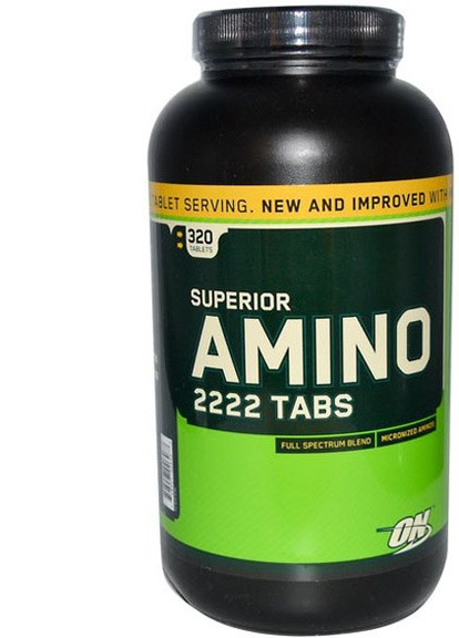 Superior Amino 2222 Tabs 320 Tabs Optimum Nutrition (256720310)