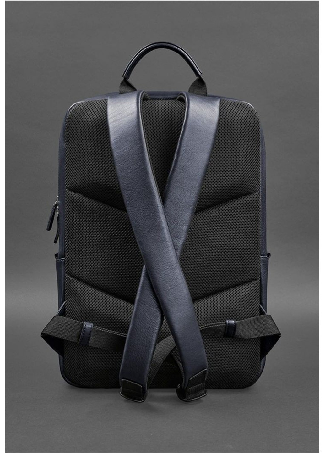 Зеленый(копия) - Мужской кожаный рюкзак FOSTER BN-BAG-39-NAVY-BLUE BlankNote (263519170)