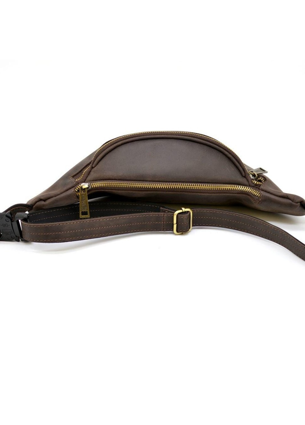 Шкіряна коричнева сумка на пояс унісекс rc-3036-4lx TARWA (263776771)
