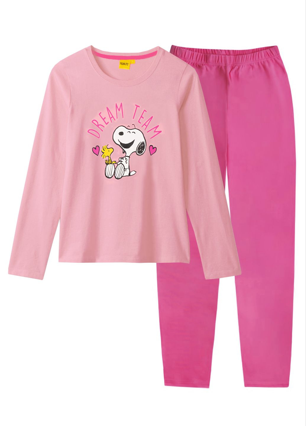 Розовая пижама женская Peanuts