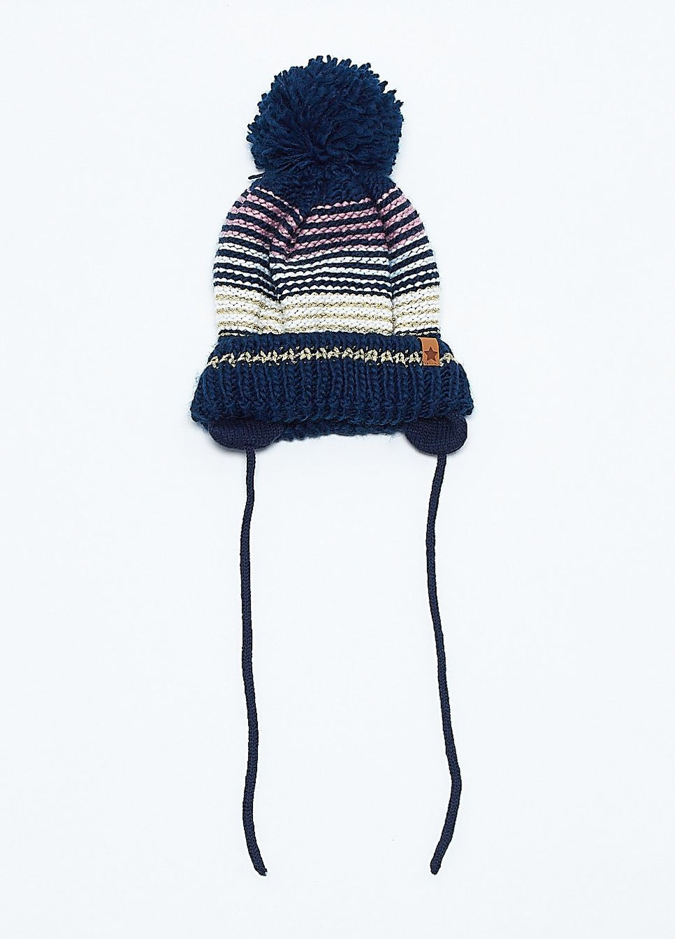 Шапка зима,темно-синій-білий-рожевий,Cool Club Trendyol (276839811)
