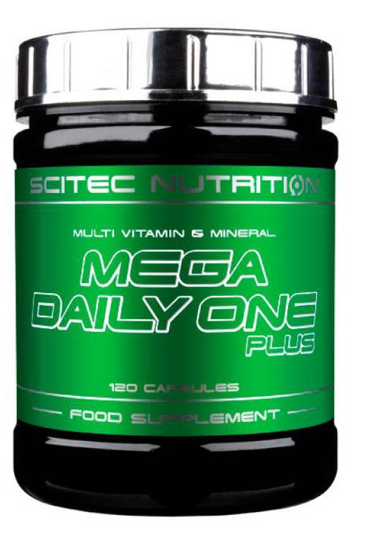Витаминно-минеральный комплекс Mega Daily One Plus 120 caps Scitec Nutrition (259907710)
