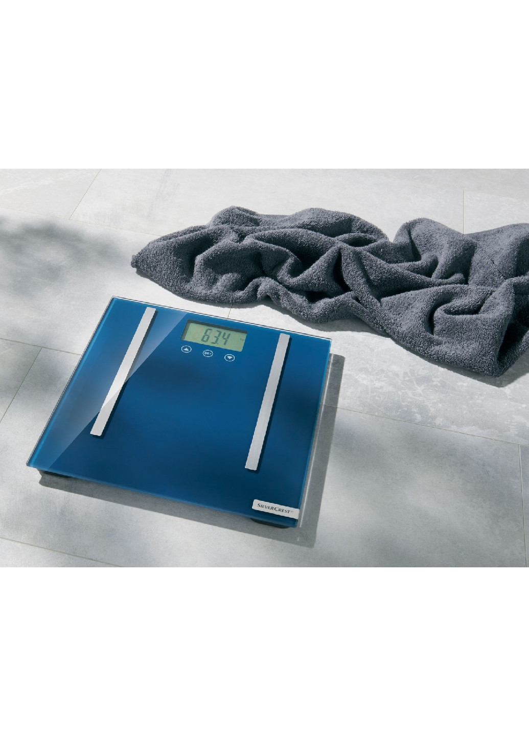 Диагностические стеклянные весы SPWD 180 G1 синие Silver Crest (262303096)