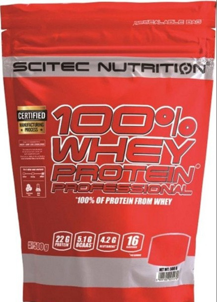 100% Whey Protein Professional 500 g /16 servings/ Kiwi Banana Scitec Nutrition (256724845)