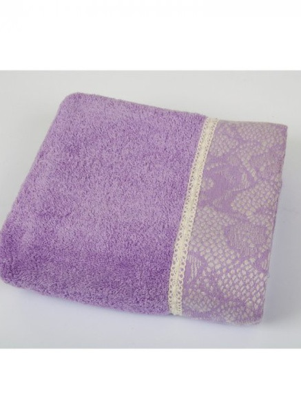 Romeo Soft полотенце - talia лиловый 70*140 орнамент лиловый производство - Турция