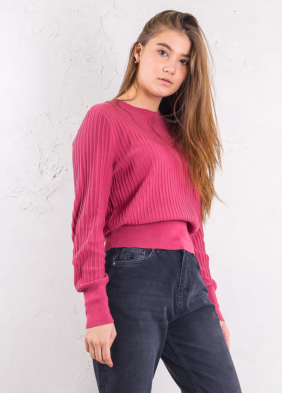 Розовый свитер H&M