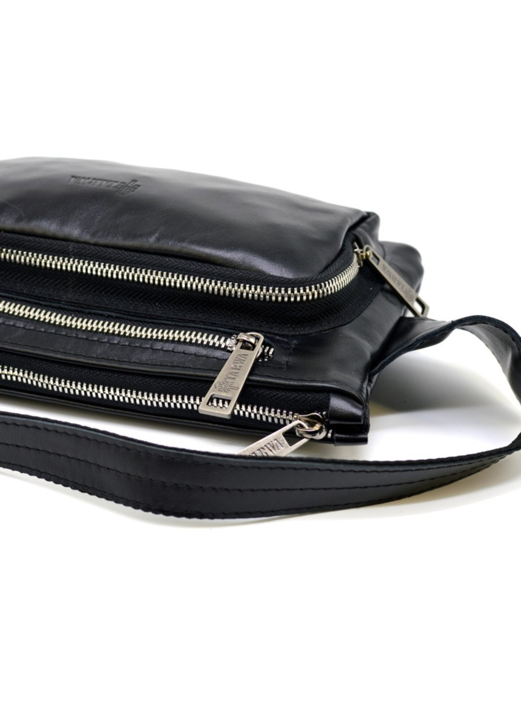Кожаная черная сумка на пояс ga-8137-4lx TARWA (263776545)