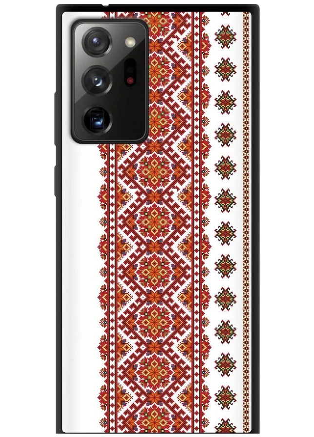 TPU чорний чохол 'Вишиванка 13' для Endorphone Samsung Galaxy Note 20 Ultra (269349002)