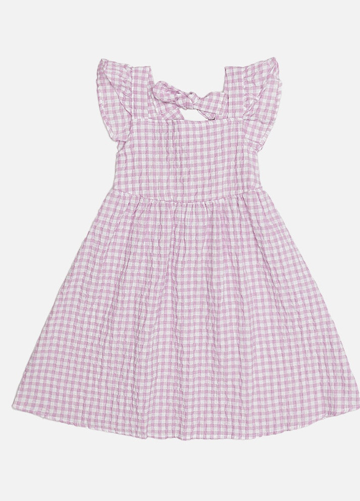 Розовое платье для девочки цвет розовый цб-00220068 Tuffy (259466428)