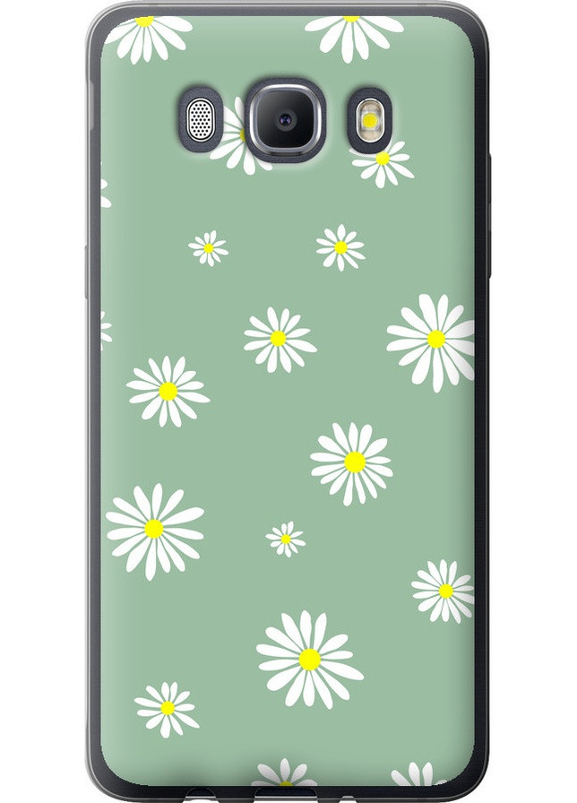Силиконовый чехол 'Ромашки v4' для Endorphone Samsung Galaxy J5 (2016) J510H (258090135)