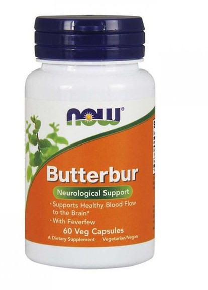 Butterbur 60 Veg Caps Now Foods (256721594)